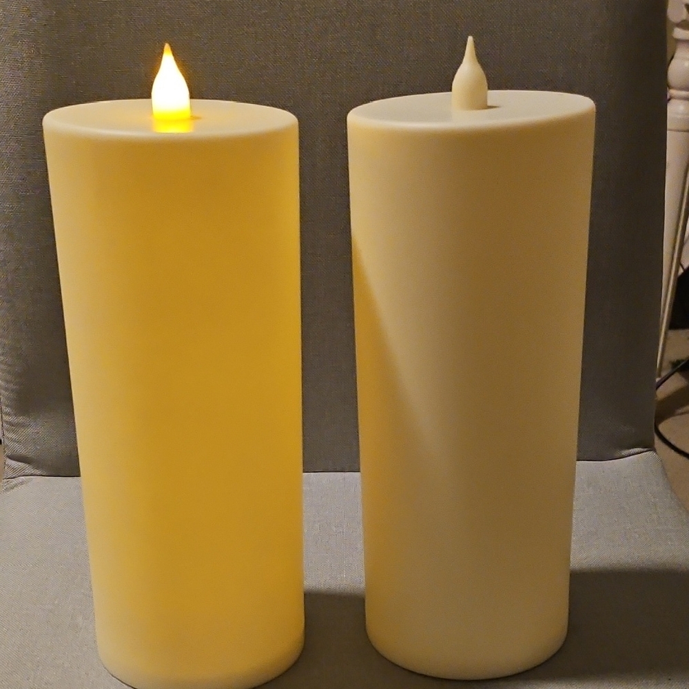 Cream LED Flameless Candles